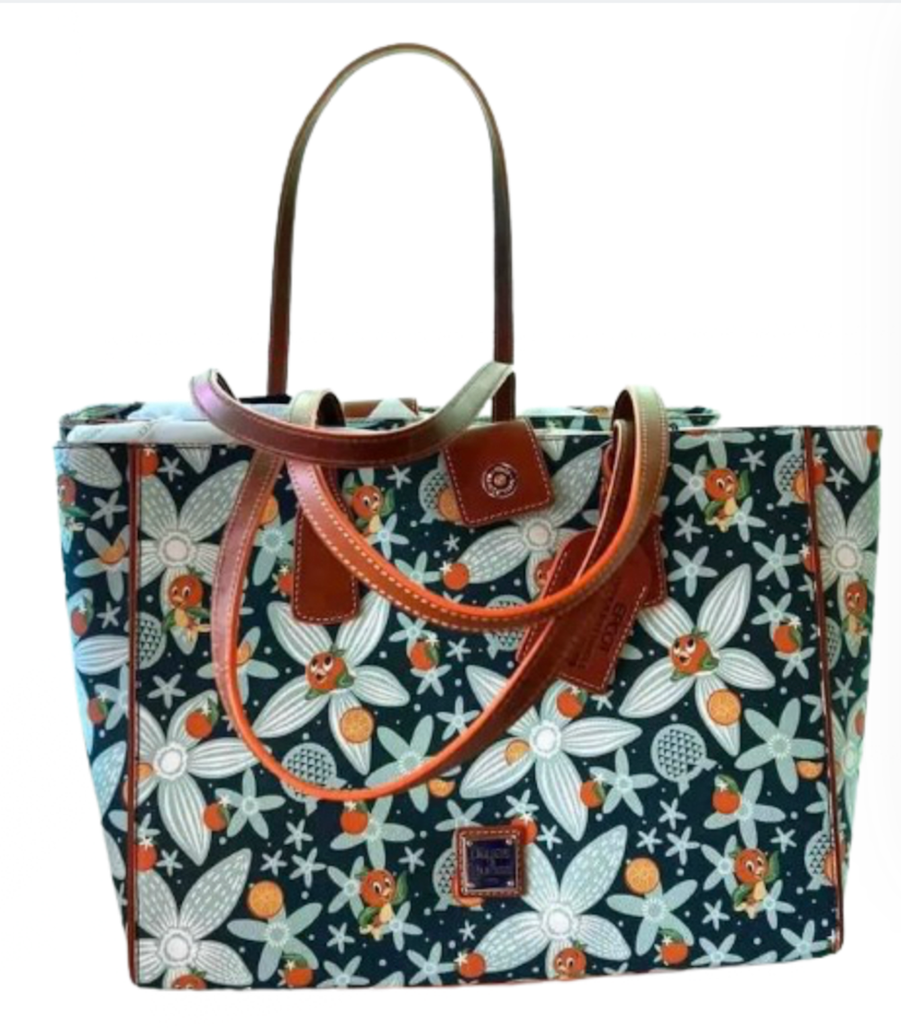 Epcot Flower Orange Bird Tote New