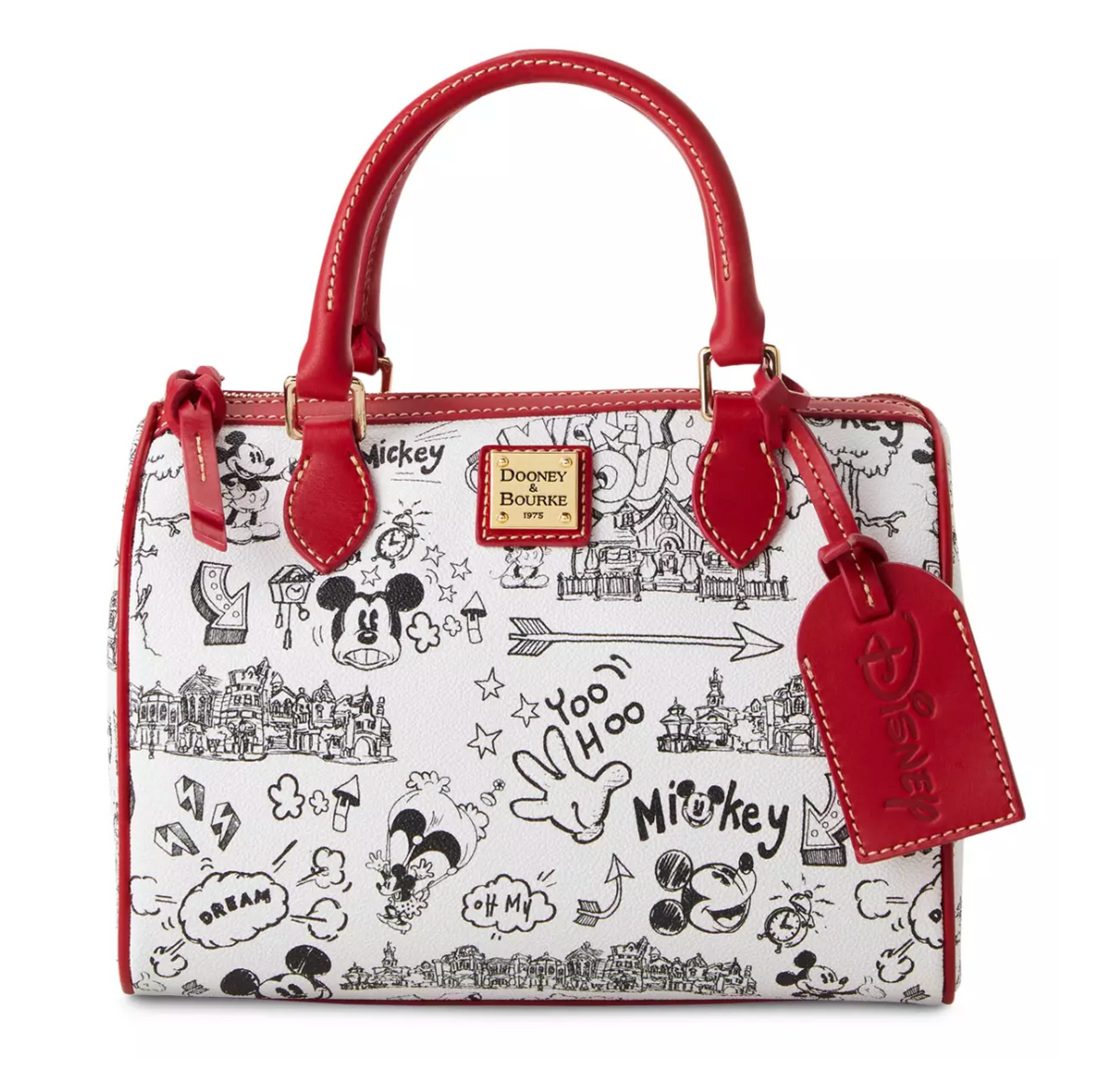 Sketch Art Satchel Bag New with Tag