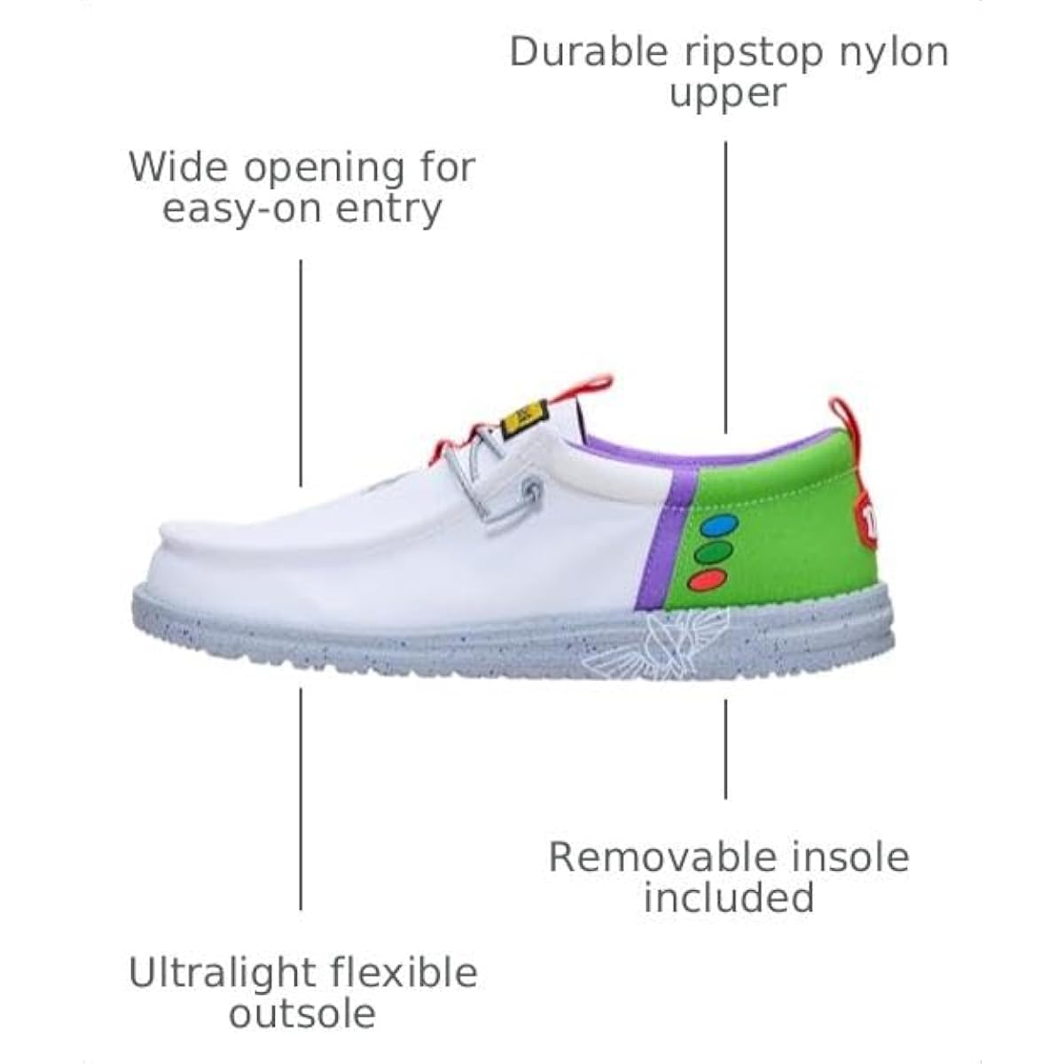 Men's Toy Story Wally Funk Slip On Shoe