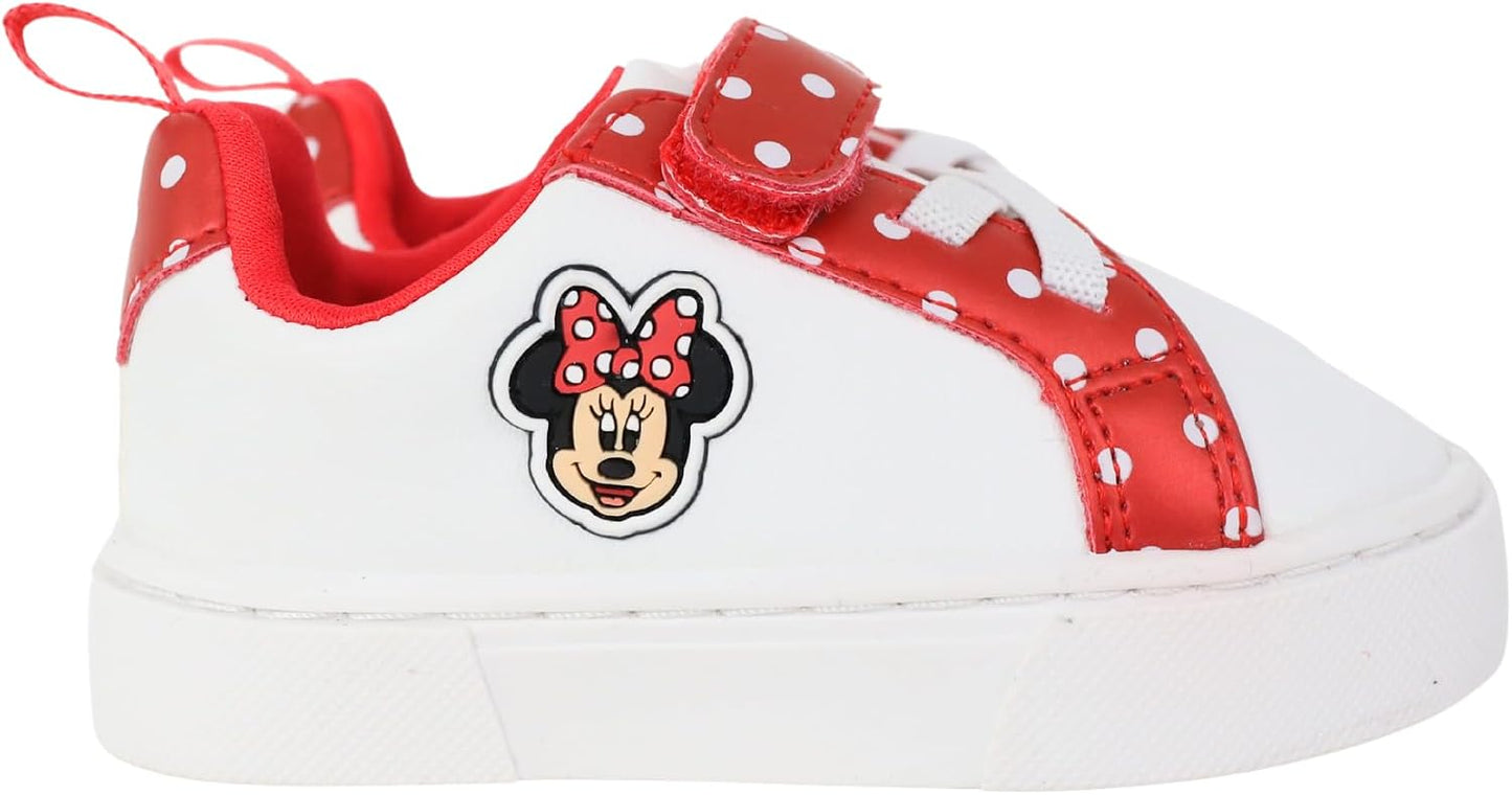 Baby Court Sneakers with a Hook and Loop Closure