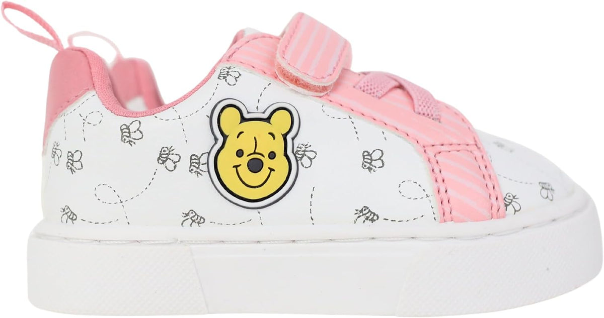 Baby Court Sneakers with a Hook and Loop Closure