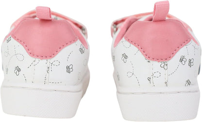 Baby Court Sneakers with a Hook and Loop Closure