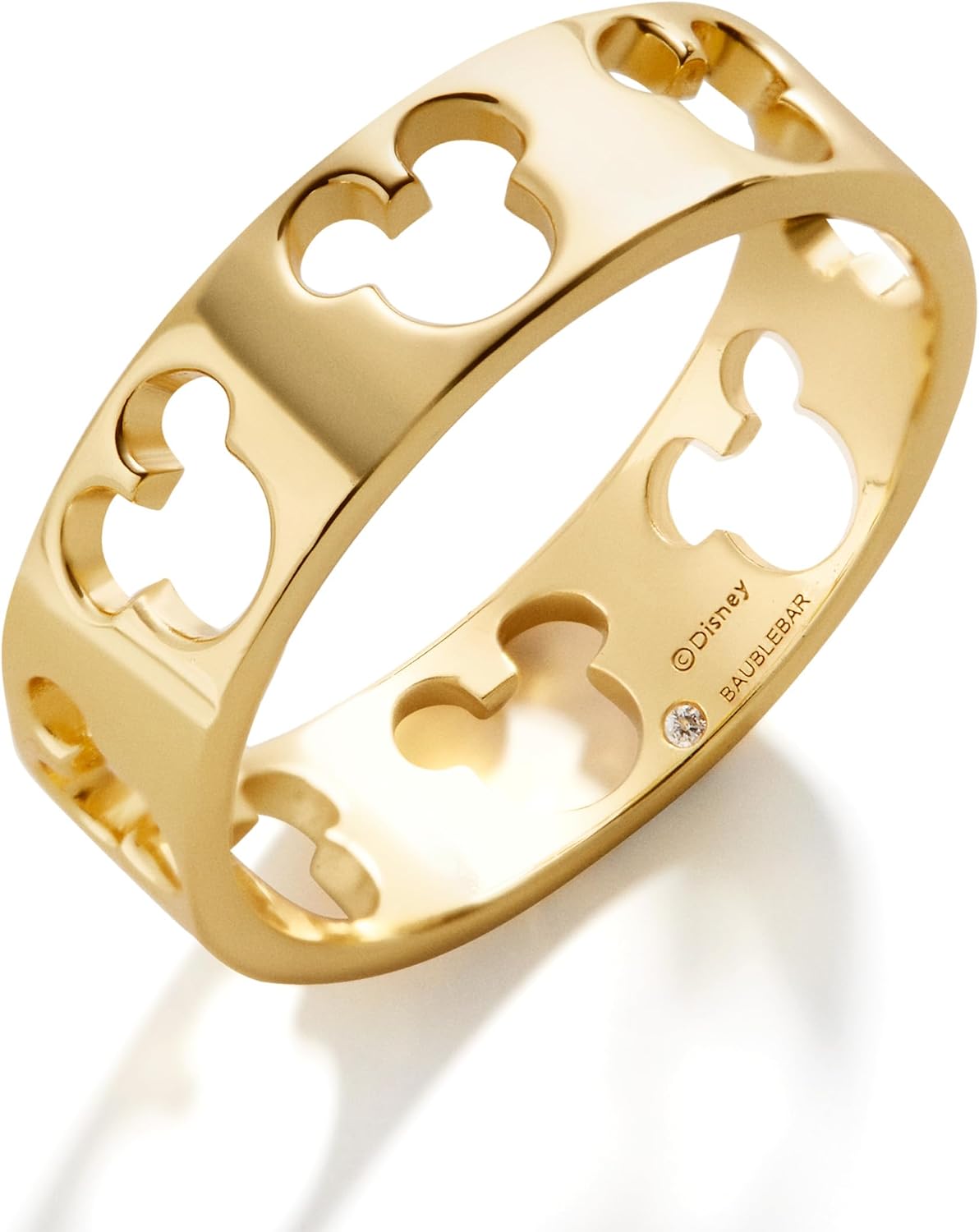 Outline 18K Gold-Plated Sterling Ring