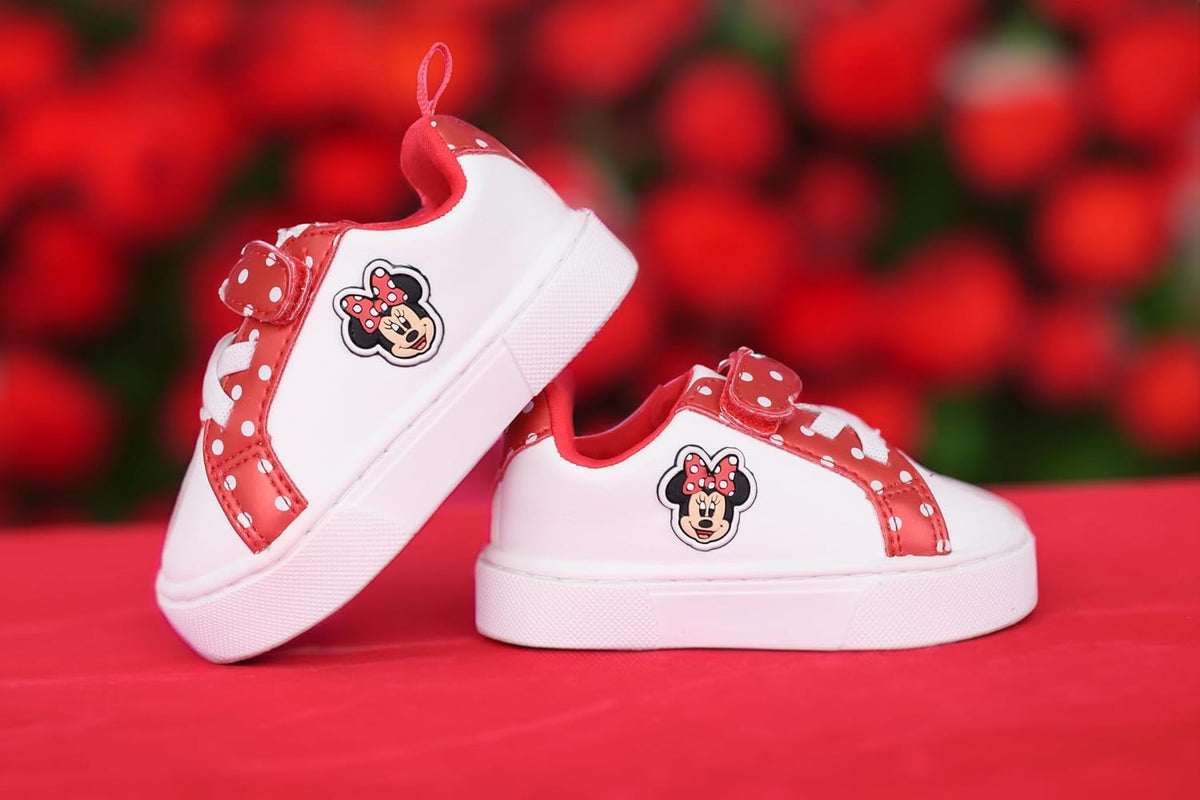 Baby Court Sneakers with a Hook and Loop Closure