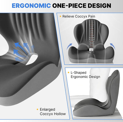 Ergonomic Back Support Seat Cushion