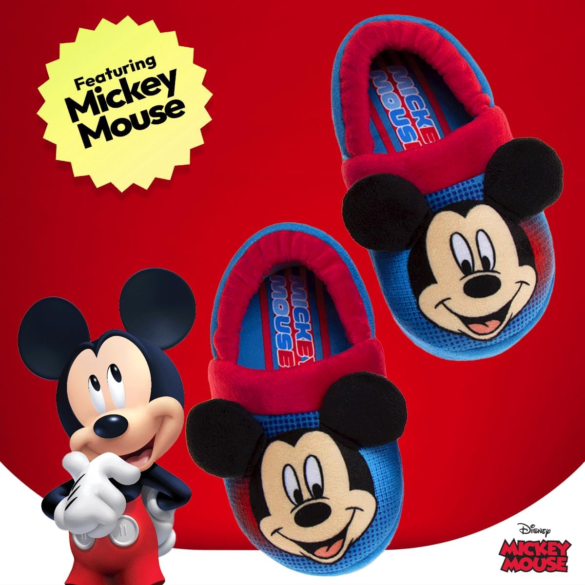 Non-Slip Non-Skid Slippers for Boys (Toddler/Little Kid)