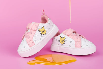 Baby Court Sneakers with a Hook and Loop Closure