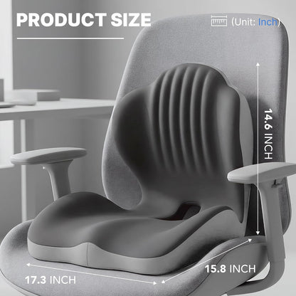 Ergonomic Back Support Seat Cushion