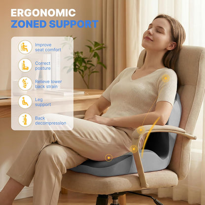Ergonomic Back Support Seat Cushion