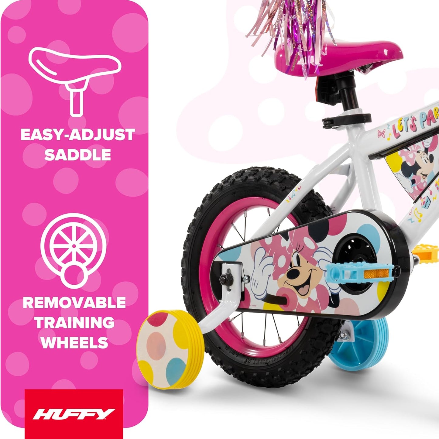 Kids Bike with Lights, Fits Riders 37"-42"