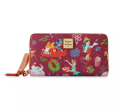 Classics Christmas Wristlet Wallet New With Tags