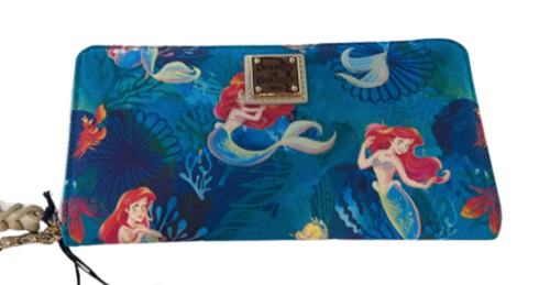 New Blue Design Wallet New With Tag