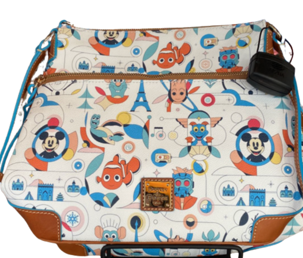 Epcot Characters Crossbody Bag New with Tag