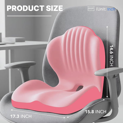 Ergonomic Back Support Seat Cushion